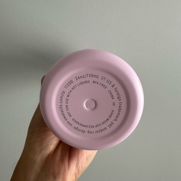 Owala FreeSip 24oz Stainless Steel Water Bottle Blossom Bunny NEW pink - Picture 5 of 5